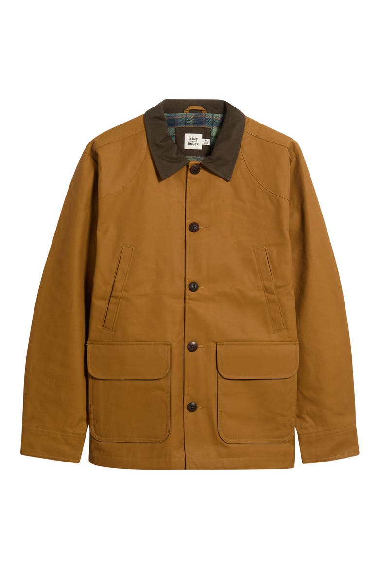 Dry Wax Field Jacket, Alternate, color, BRITISH KHAKI