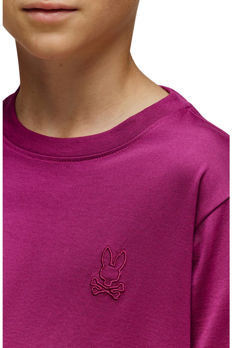 Kids' James Pima Cotton T-Shirt, Alternate, color, BOYSENBERRY