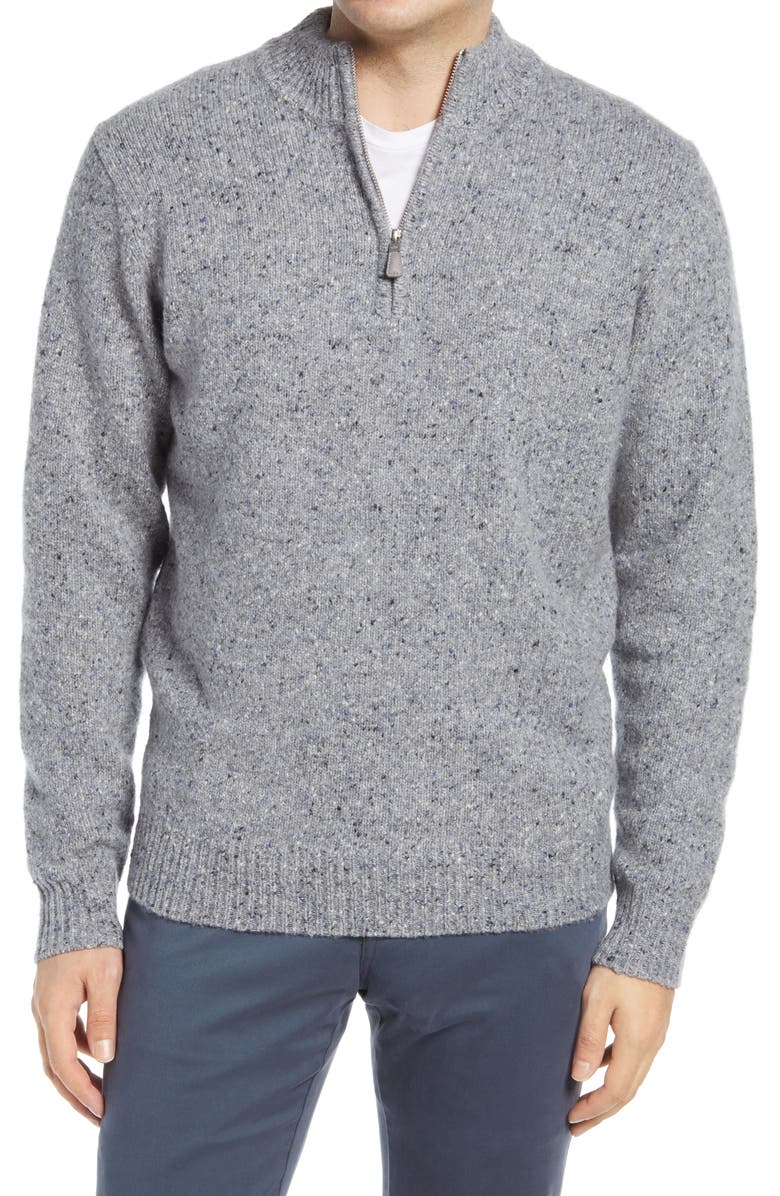 Peter Millar Donegal Quarter Zip Pullover, Main, color,