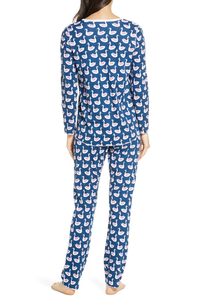 Roller Rabbit Pond Royals Pajamas, Alternate, color, 