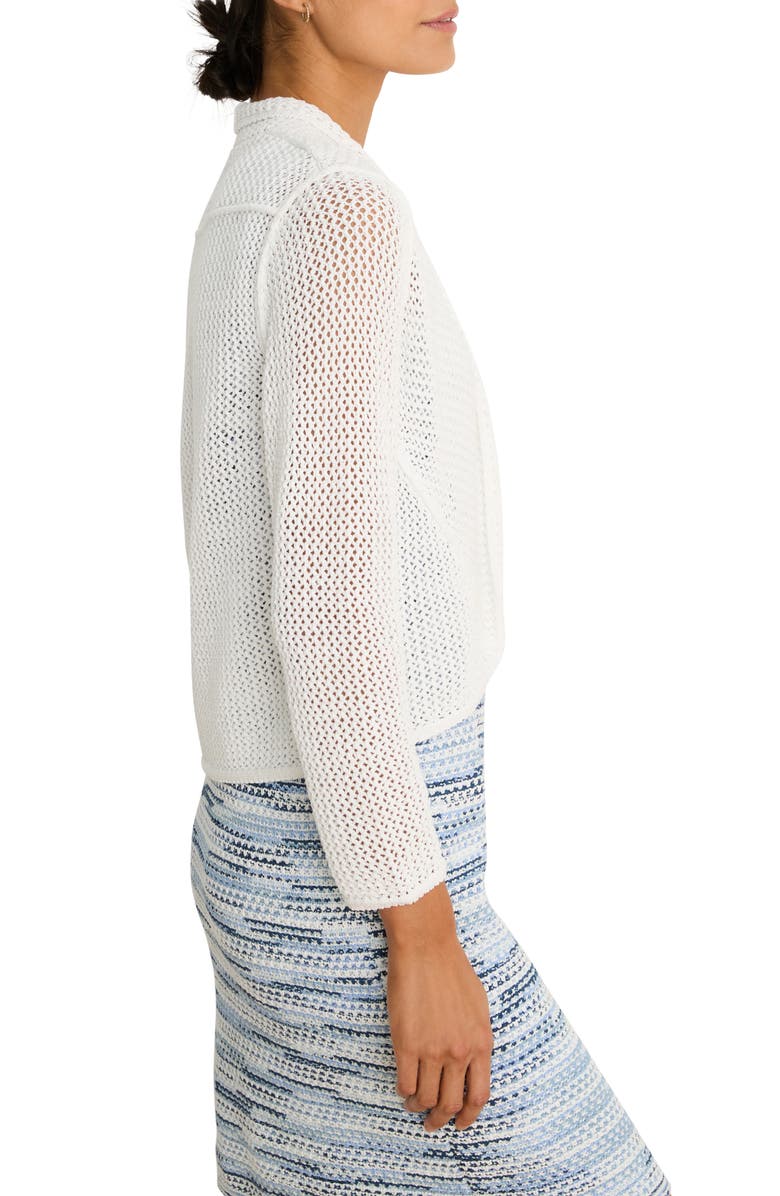 NIC+ZOE Mesh Stitch Cocoon Cardigan, Alternate, color, 
