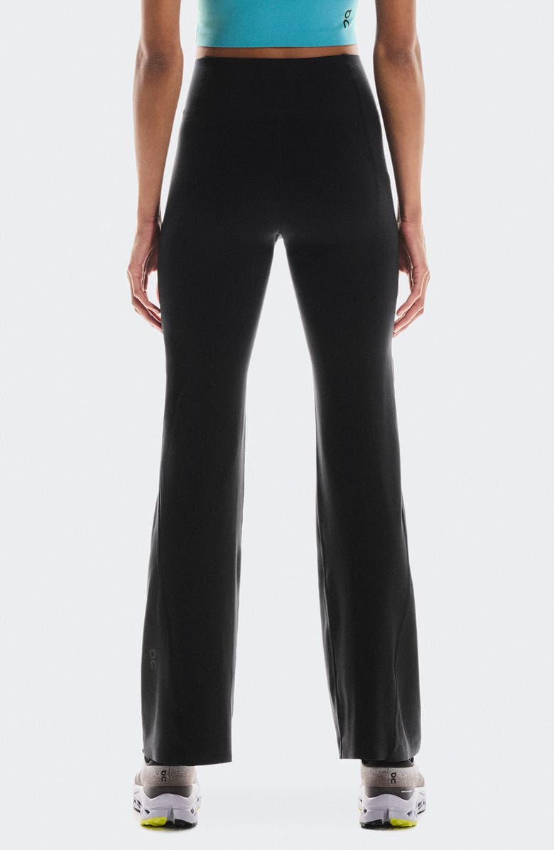 On Studio Flared Tights, Alternate, color, Black