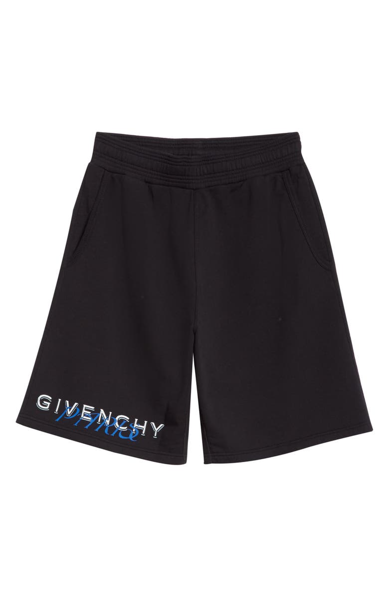 Givenchy Boxing Fit Amore Print Shorts, Alternate, color, 