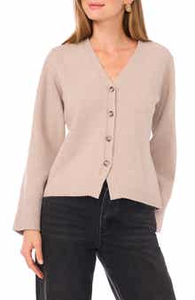 1.STATE V-Neck Button Front Cardigan