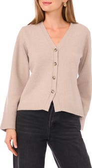 1.STATE V-Neck Button Front Cardigan