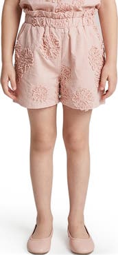 Hayden Girls Kids' Floral Appliqué Shorts