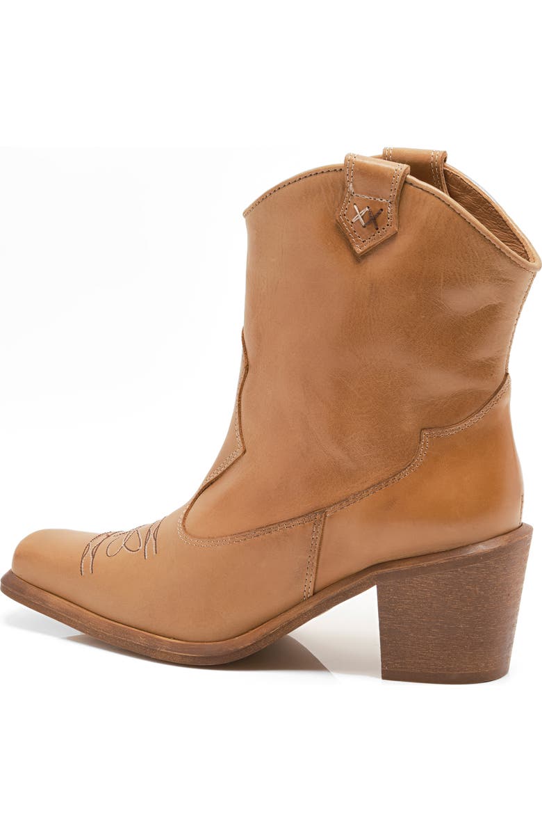 Free People Wandering Western Boot, Alternate, color, Toffee Leather