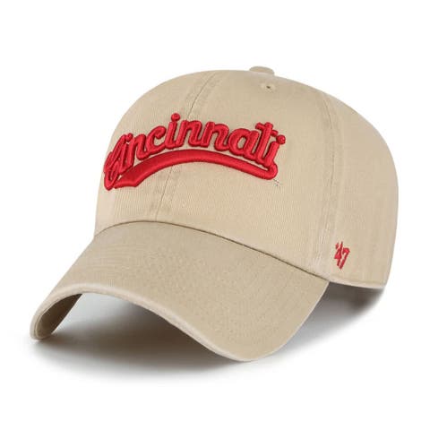 Men's '47 Tan Cincinnati Bearcats Vault Clean Up Adjustable Hat