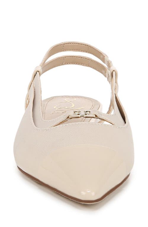 Sam Edelman Cecilia Slingback Pointed Cap Toe Flat