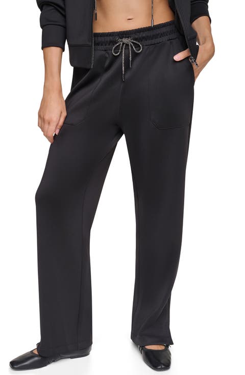 Pins & Patches Wide Leg Sweatpants