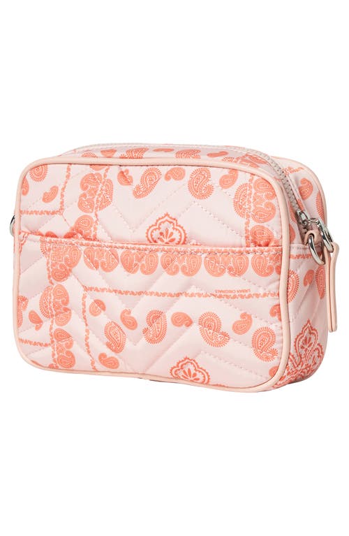 Urban Originals Viva Quilt Crossbody Bag In Bandana Peach