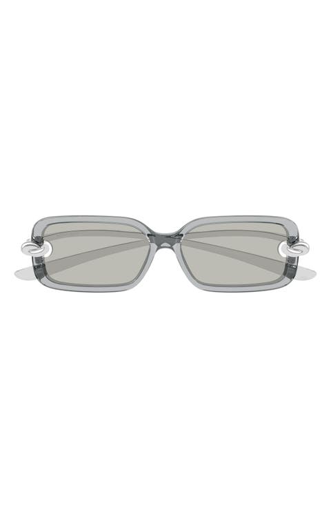 56mm Rectangular Sunglasses