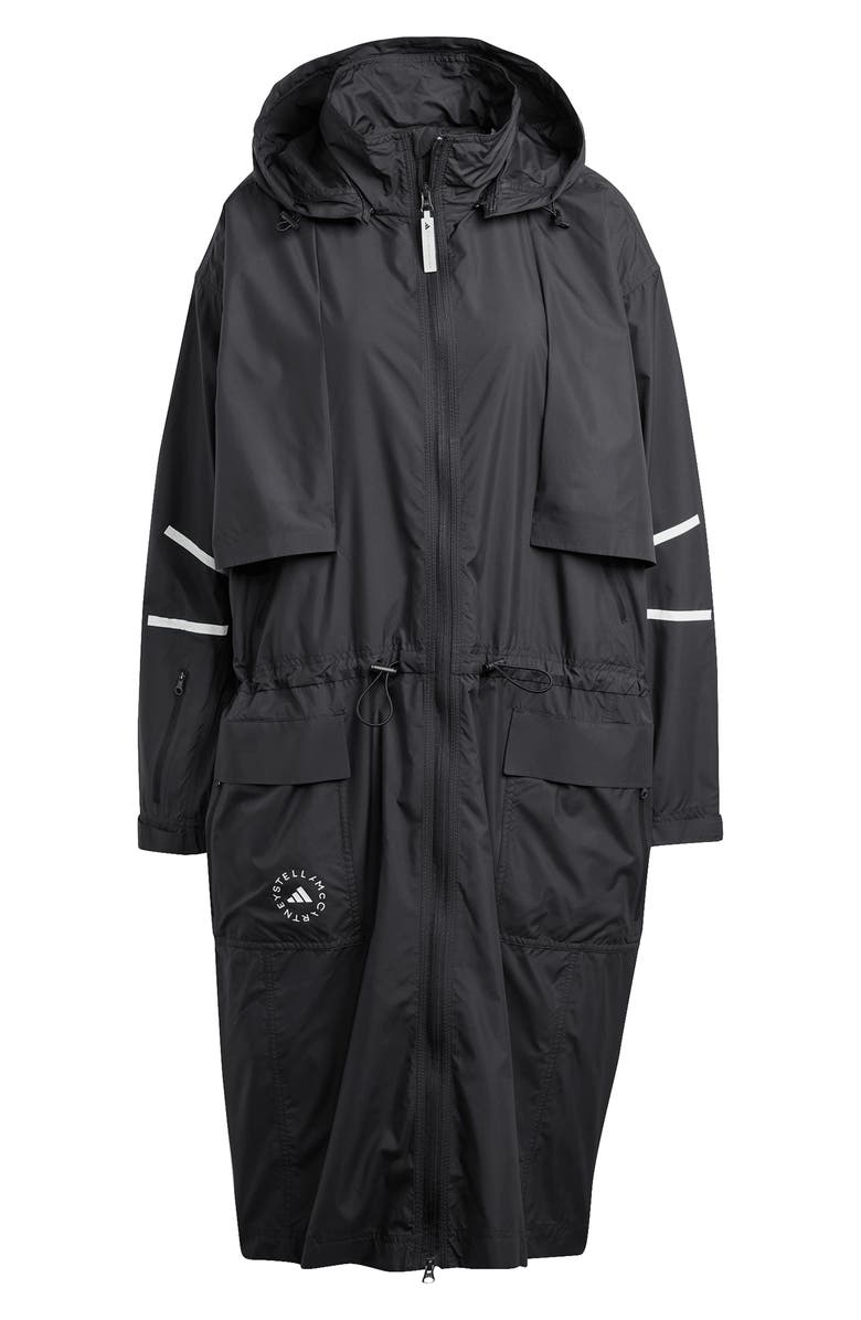 adidas by Stella McCartney Sportswear Long Parka, Alternate, color, 