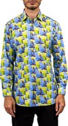 Maceoo Fibonacci Stretch Ascension 3312 Contemporary Fit Button-Up Shirt