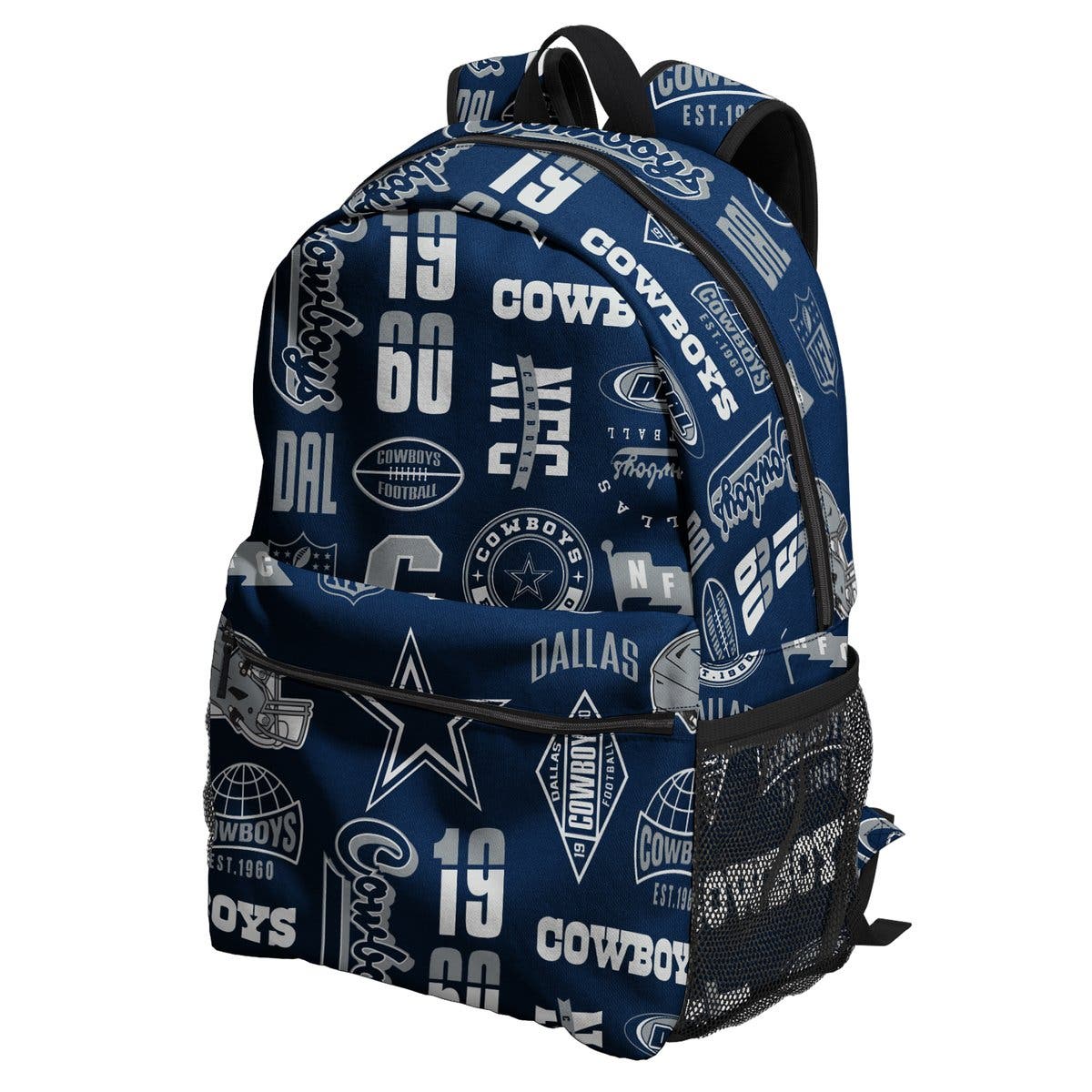 Dallas Cowboys Backpack and Lunchbox Set, Alternate, color, Blue