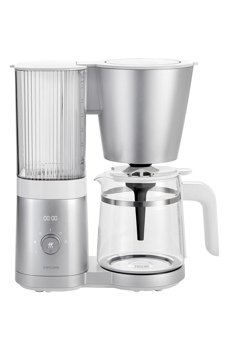 ZWILLING Enfinigy 12-Cup Drip Coffee Maker, Main, color, Silver