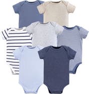 Hudson Baby Cotton Bodysuits 7-Pack