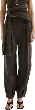 MANGO Pleated Baggy Pants