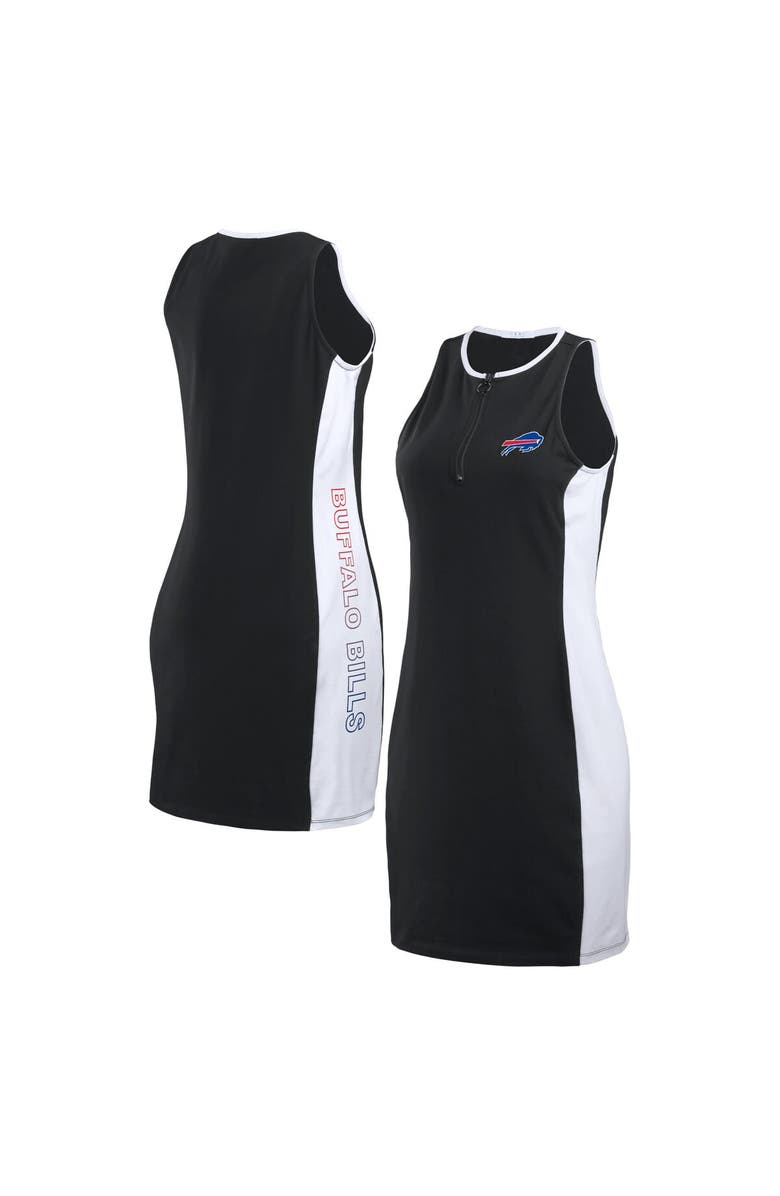 WEAR by Erin Andrews Women's WEAR by Erin Andrews Black Buffalo Bills Bodyframing Tank Dress, Alternate, color, 