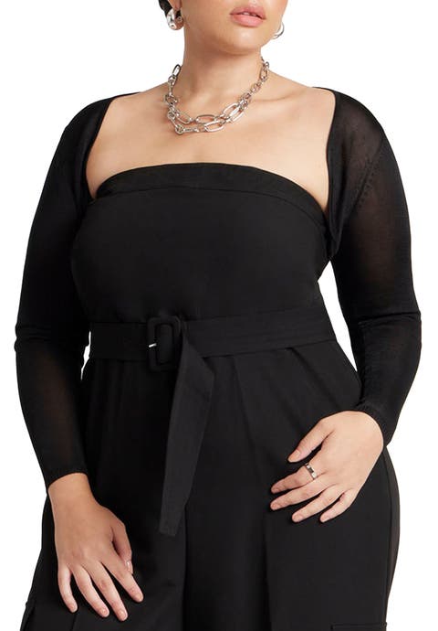 Fine Knit Bolero (Plus Available)