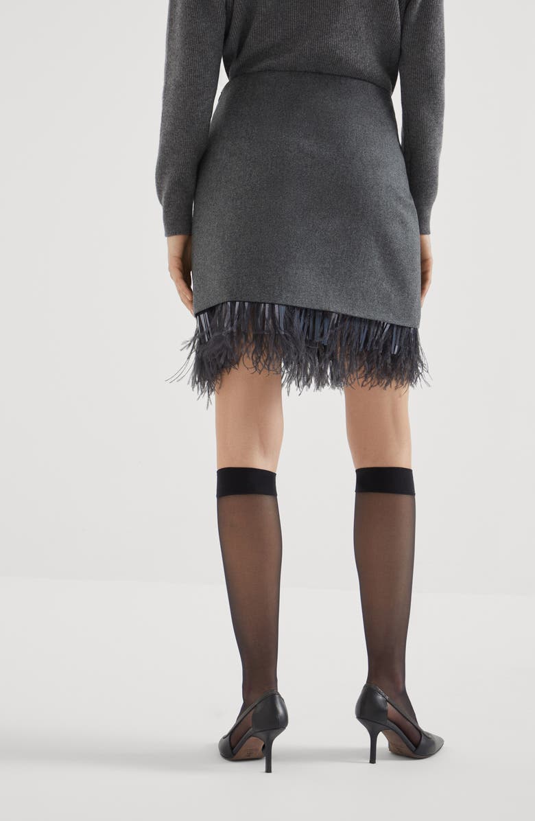 Brunello Cucinelli Mini Couture skirt, Alternate, color, 