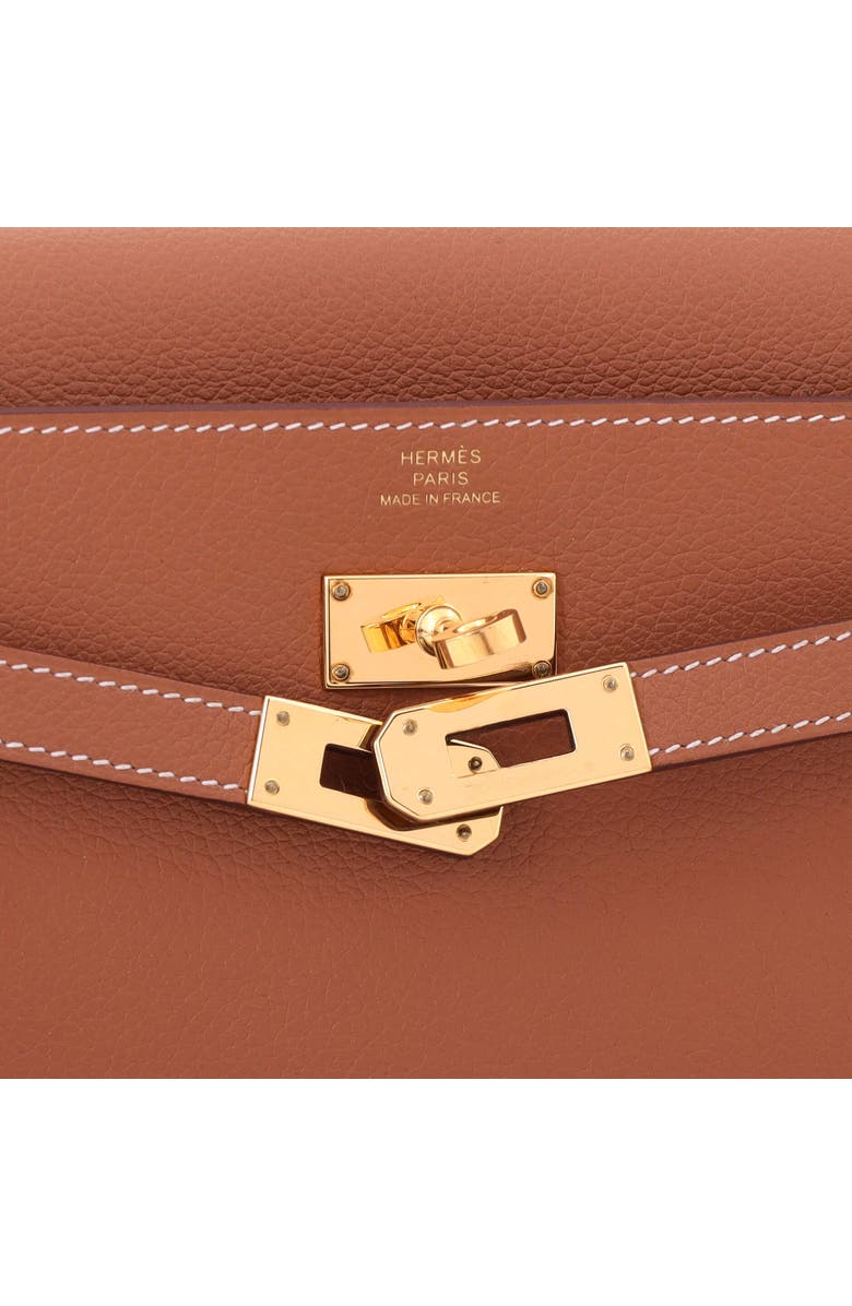 Pre-Owned Hermes Kelly To Go Wallet Evercolor, Alternate, color,