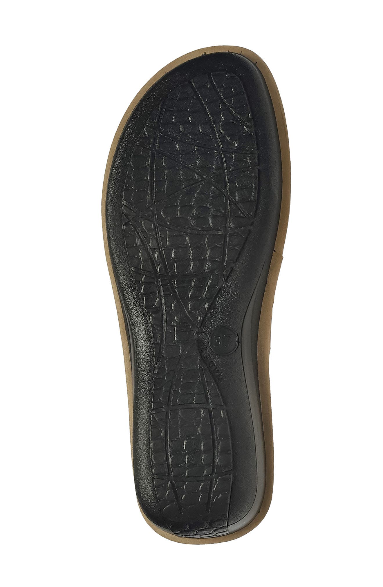 Flexus by Spring Step Pascalle Slide Sandal, Alternate, color, Black Fabric