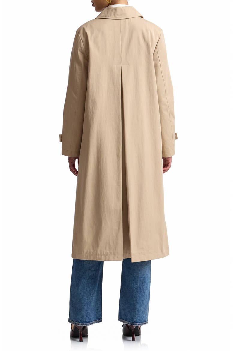 Oversize Trench Coat, Alternate, color, BIRCH