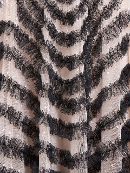 Needle & Thread La Vie En Rose Off-shoulder Gown In Multi