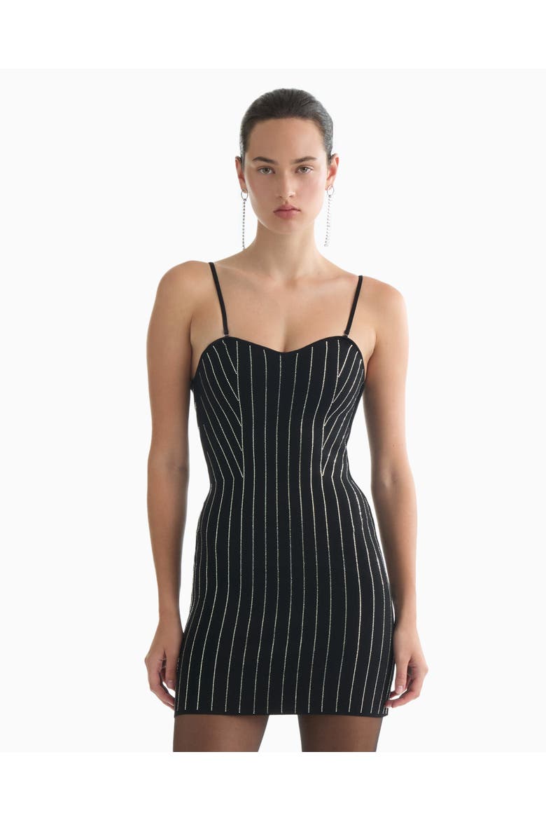 Skyla Dress, Alternate, color, BLACK