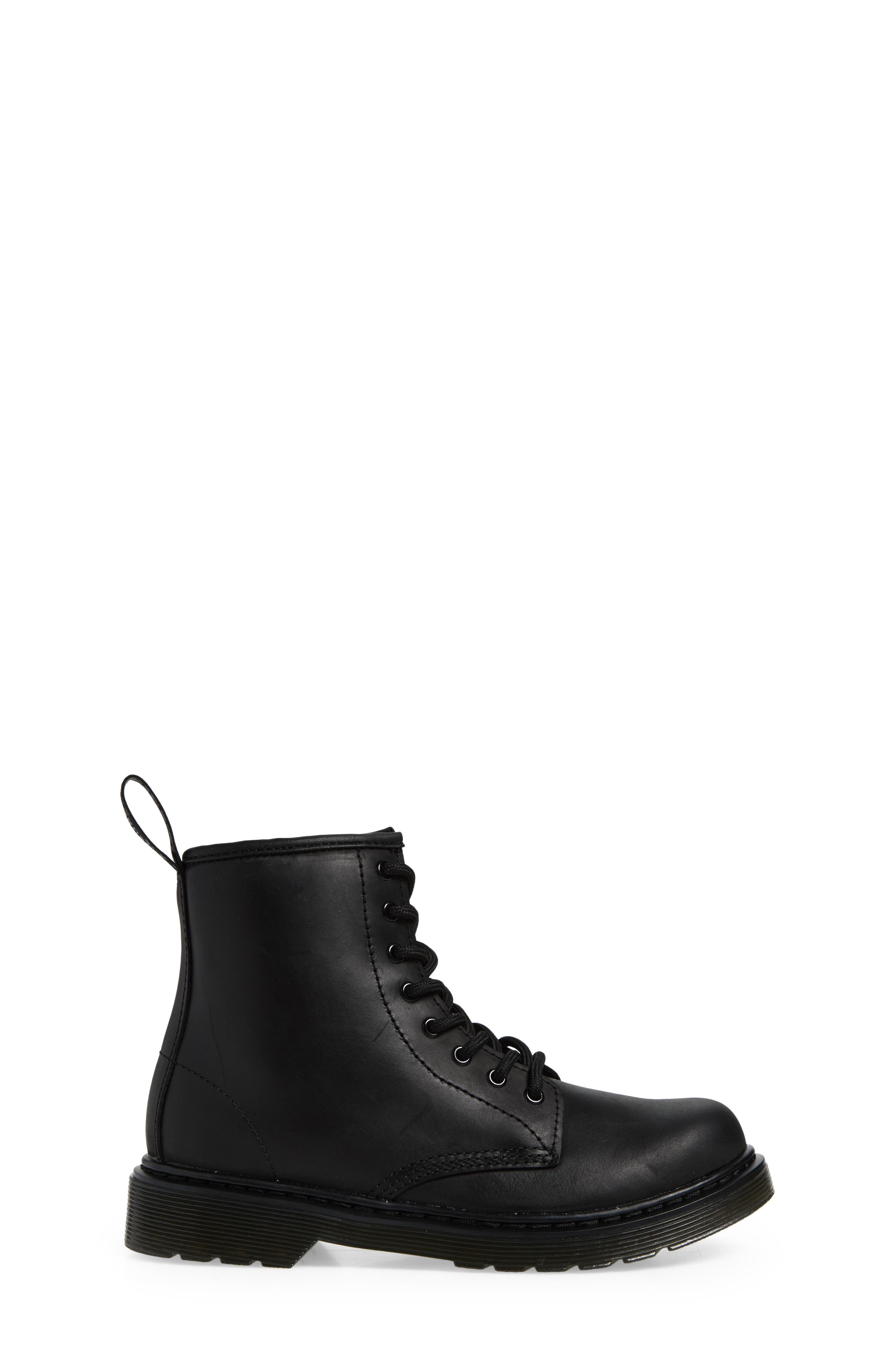 Kids' 1460 Serena Junior Combat Boot, Alternate, color, BLACK