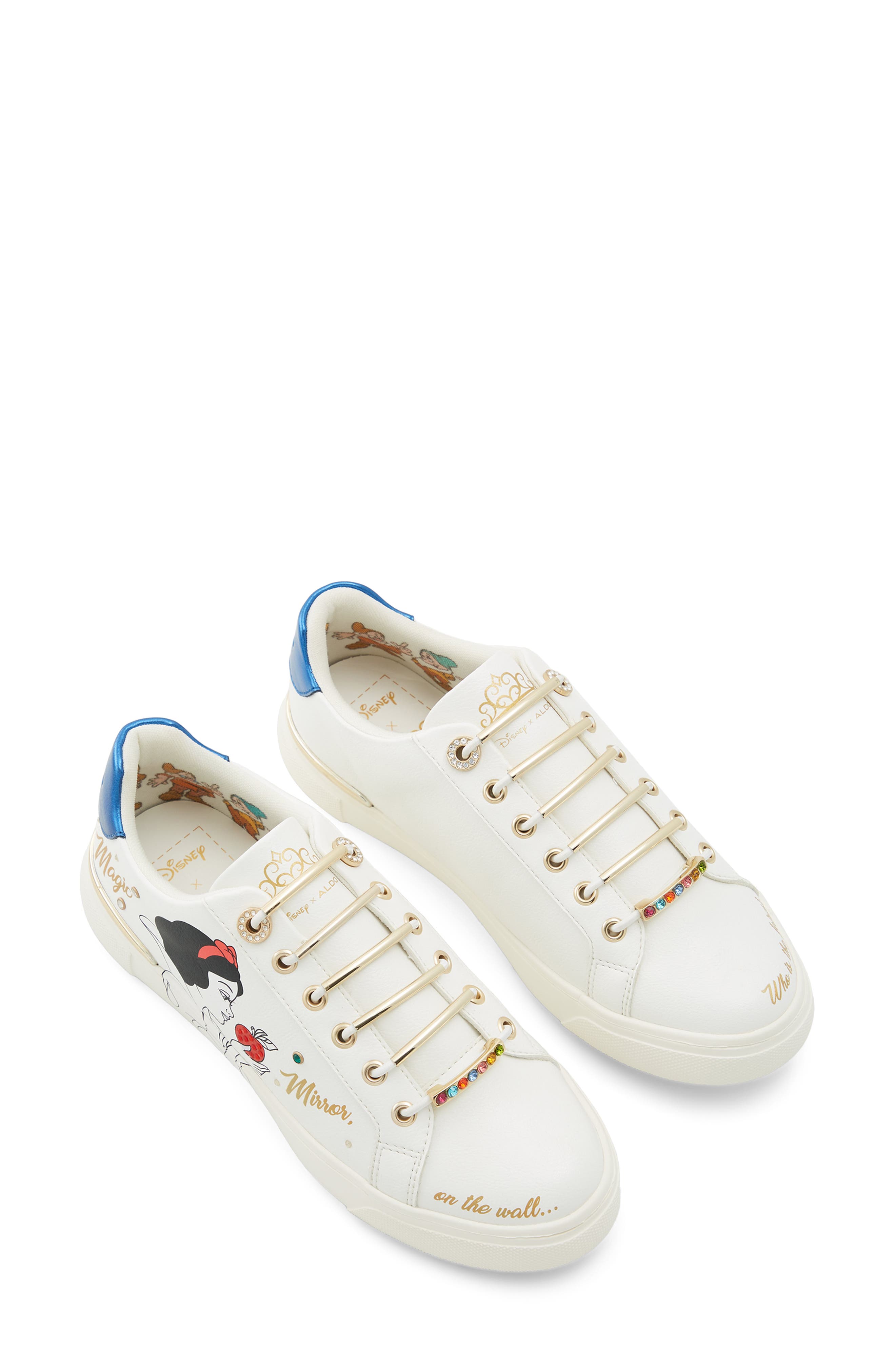 ALDO x Disney Snow White Sneaker, Alternate, color, 
