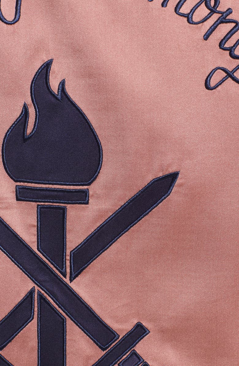 Opening Ceremony Reversible Silk Bomber Jacket, Alternate, color, 