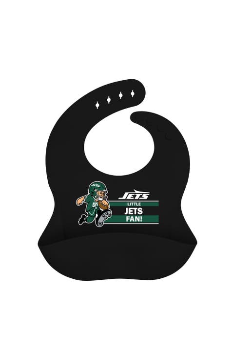 BabyFanatic Officially Licensed Unisex Silicone Baby Bib - NFL New York Jets