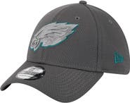 New Era Men's New Era Graphite Philadelphia Eagles  Main 39THIRTY Flex Hat