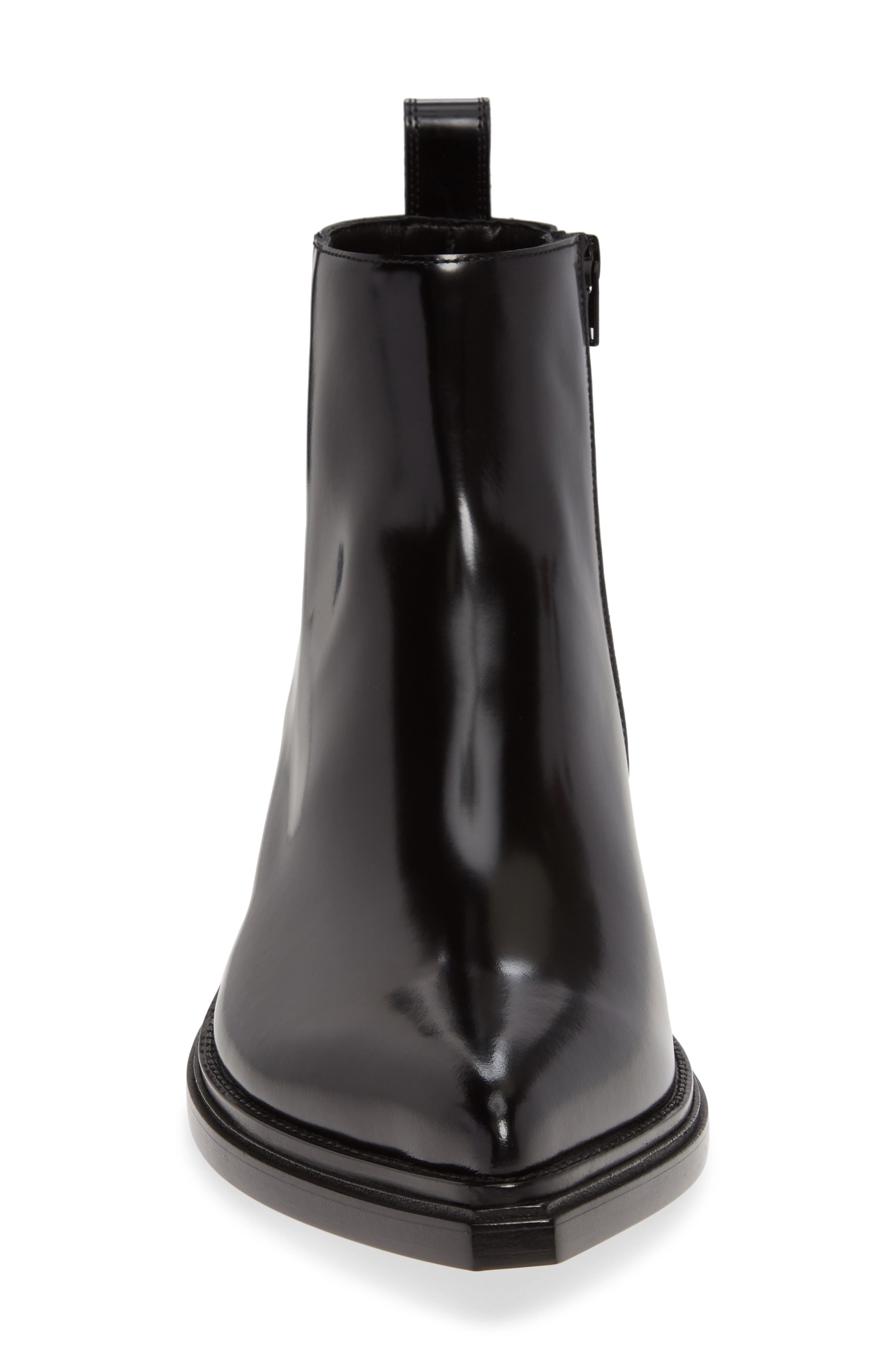 Balenciaga Santiag Zip Boot, Alternate, color, 