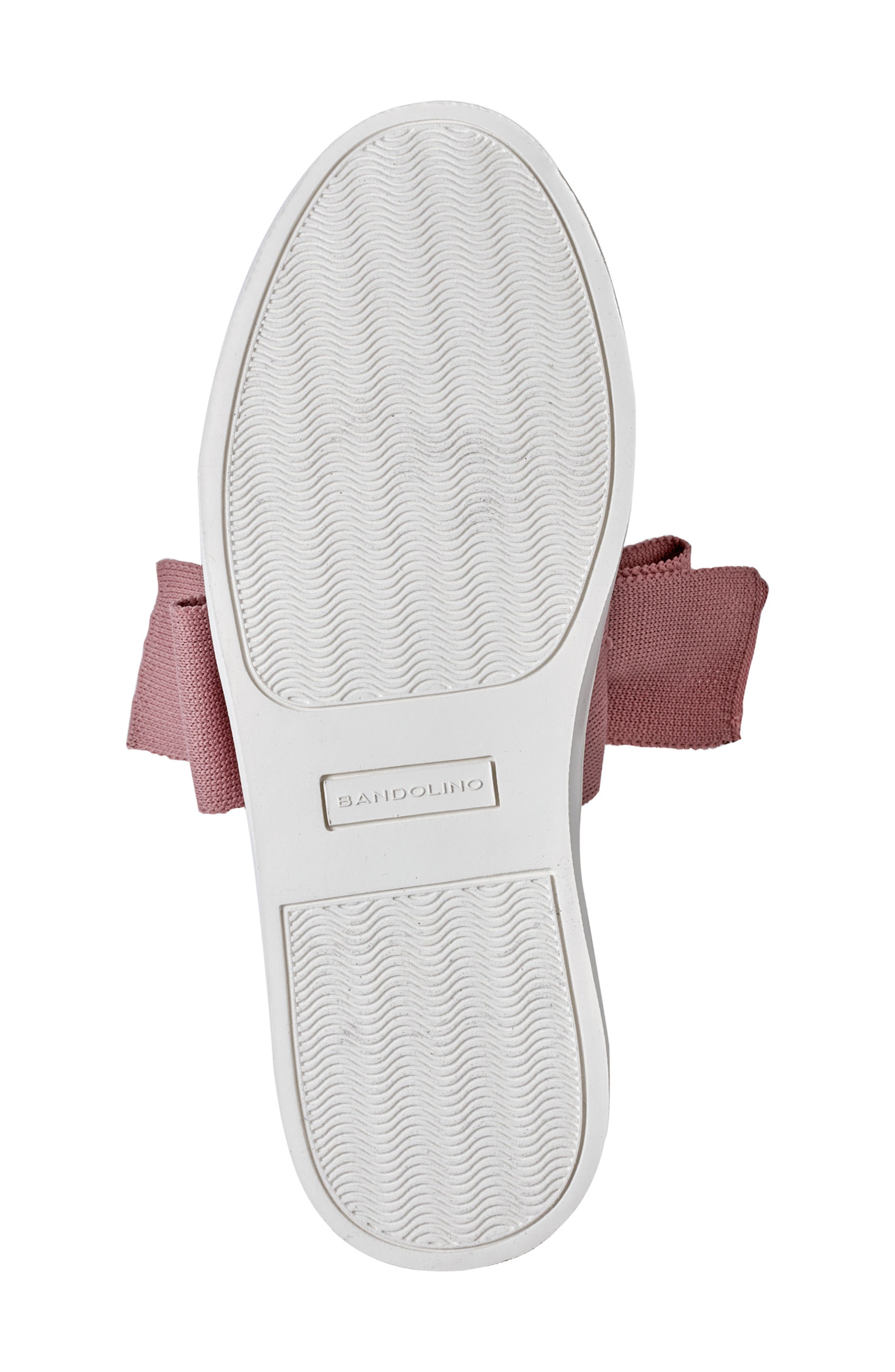 Bandolino Bryce2 Knit Sneaker, Alternate, color, Rose Gold/ Mettalic Taupe