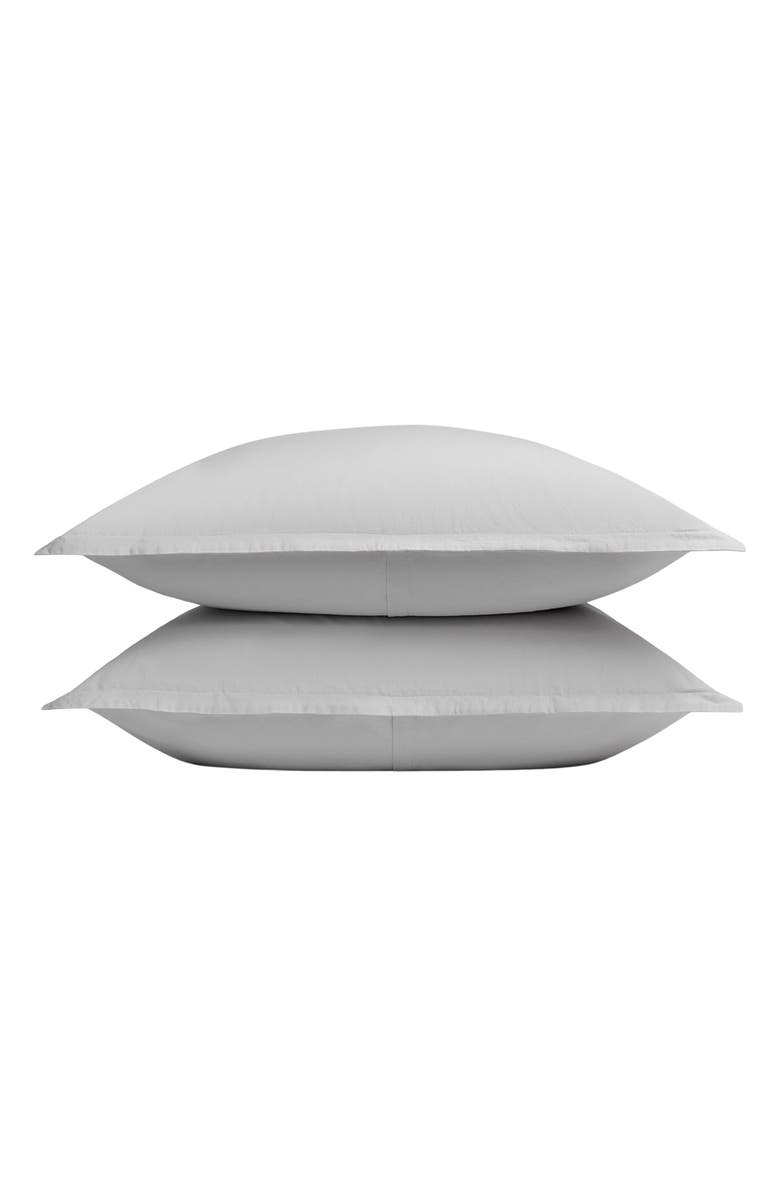 Parachute Set of 2 Brushed Cotton Shams, Main, color, Mist