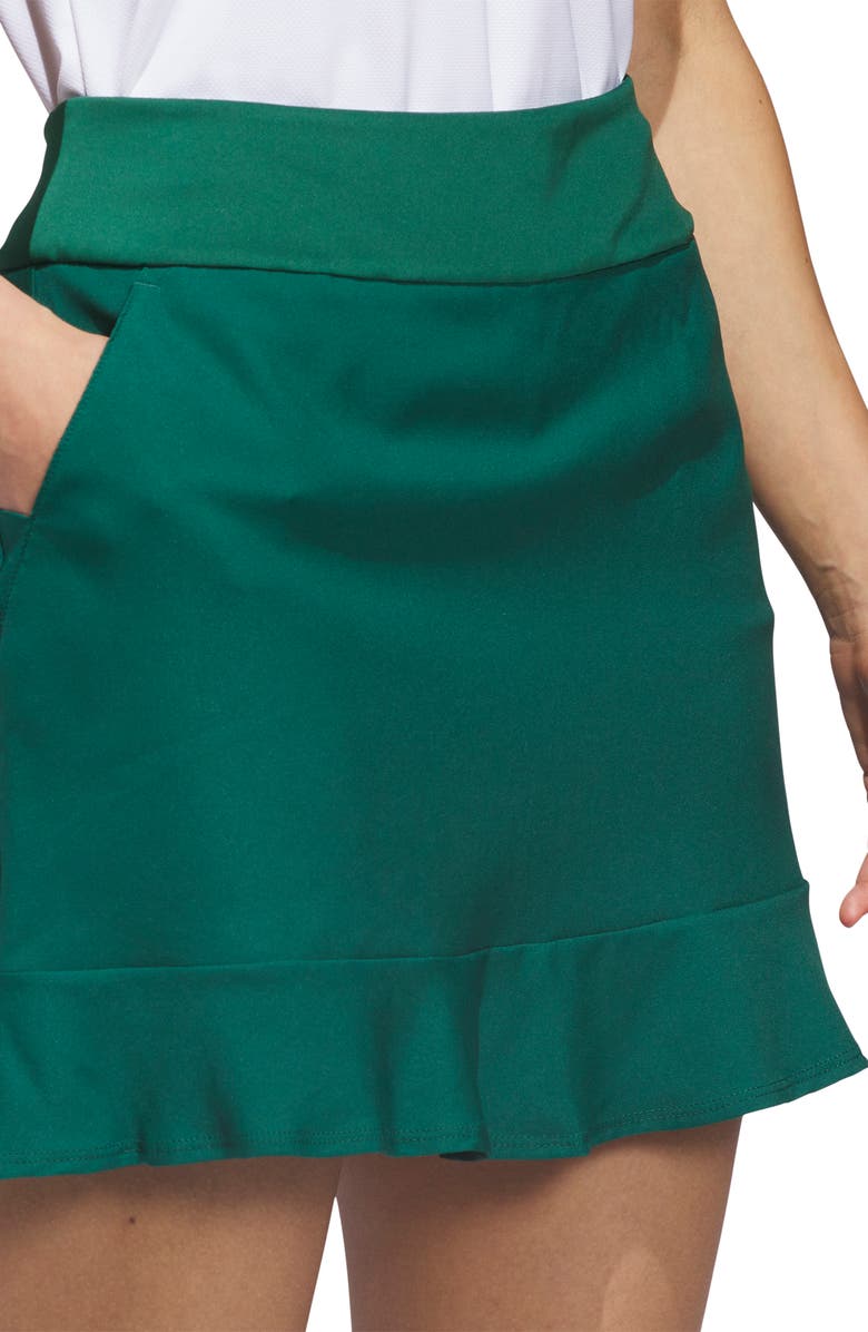 adidas Ultimate365 Frill Golf Skort, Alternate, color, Green
