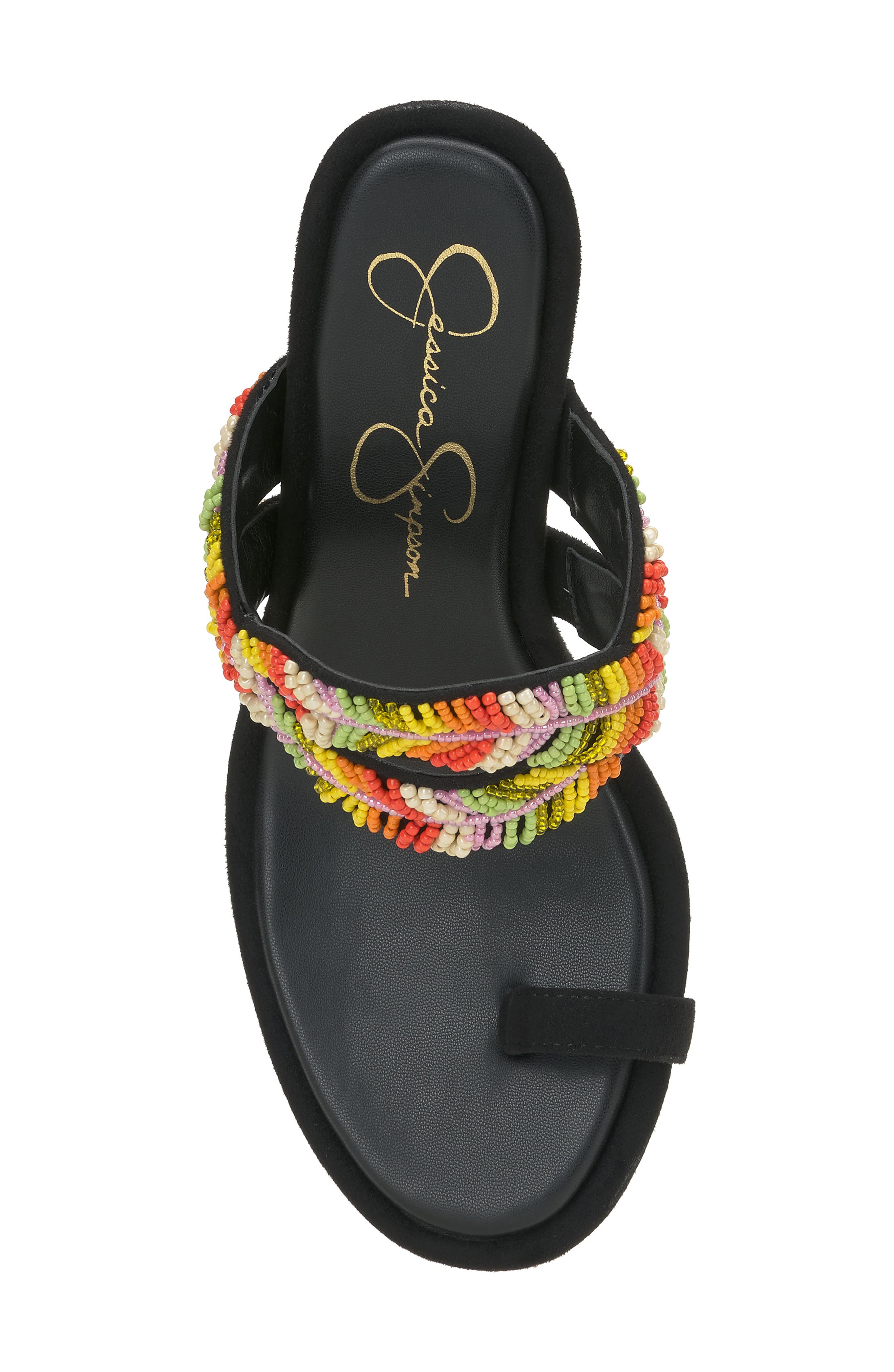 Jessica Simpson Rixei Toe Loop Sandal, Alternate, color, 