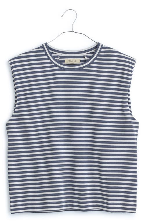MADEWELL MADEWELL STRUCTURED SHOULDER PAD MUSCLE TEE 