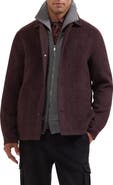 Bugatchi Wool Blend Blouson Jacket