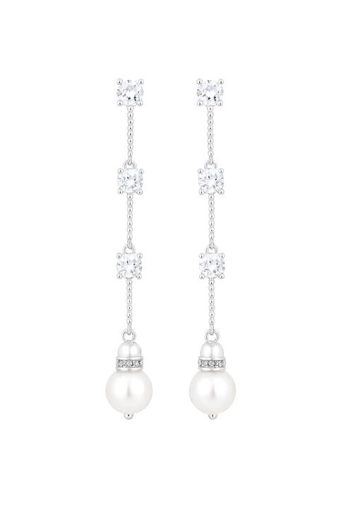 Serena Crystal Drop Earring