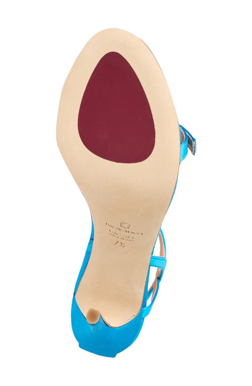 Bruno Magli Bruna Ankle Strap Sandal In Blue