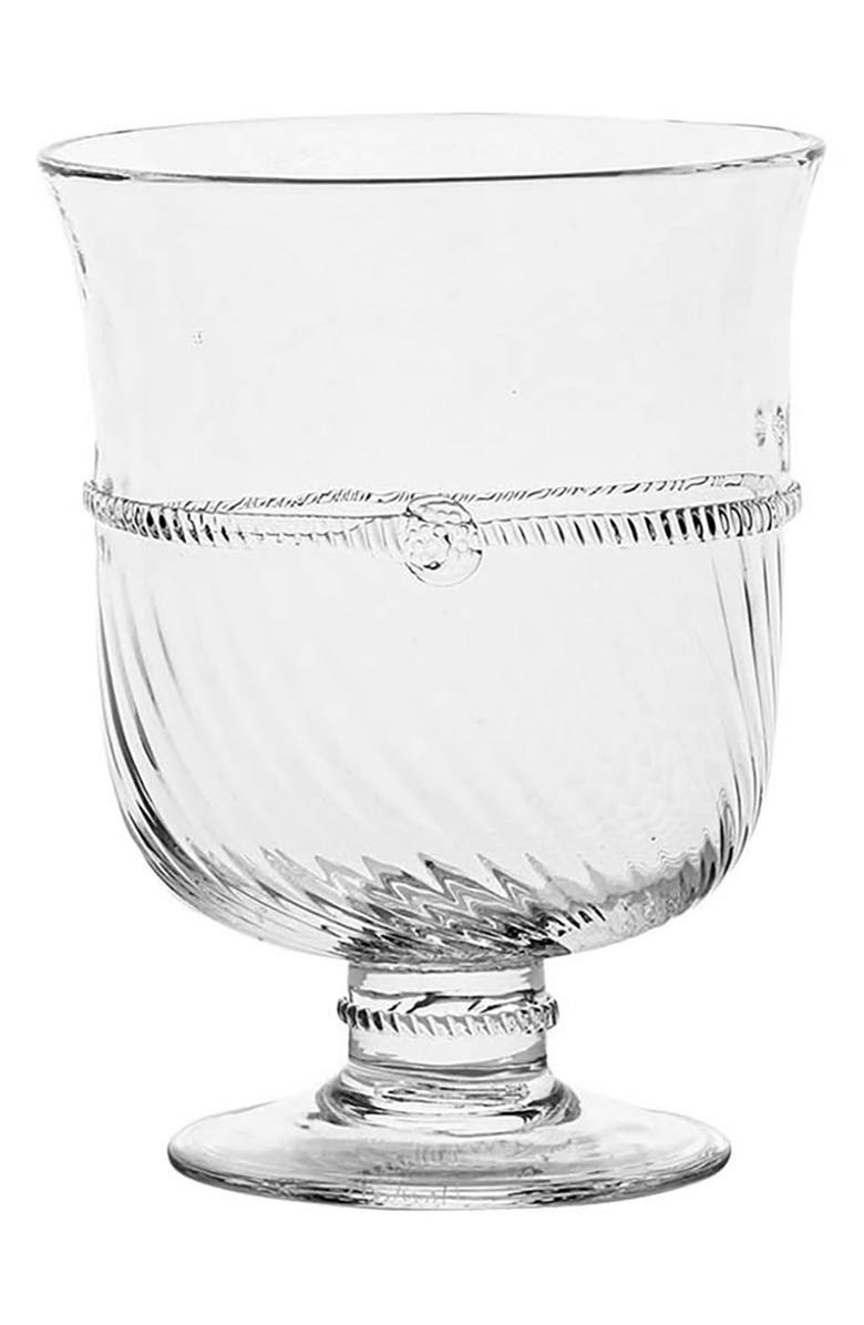 Juliska Graham 5-Inch Hurricane Vase, Main, color, Clear