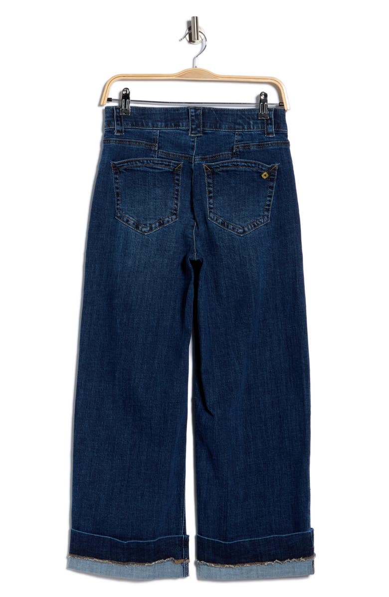 Democracy Cuffed Crop Jeans, Alternate, color, Blue