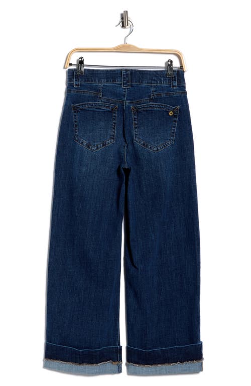 Democracy Cuffed Crop Jeans In Blue