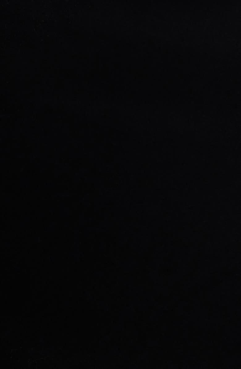 Anne Klein Rhinestone Detail Velvet Sheath Dress, Alternate, color, Anne Black