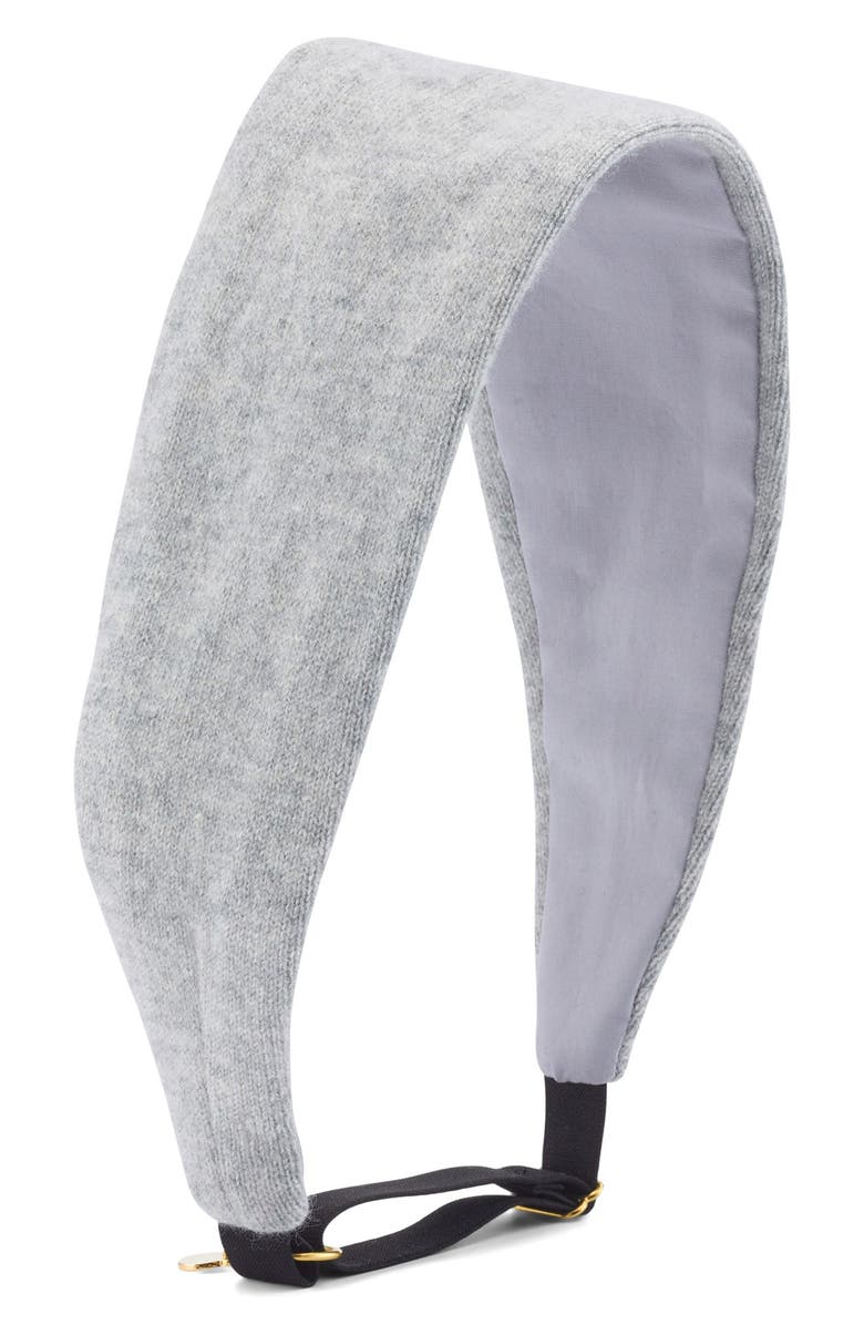 LELET NY Annika Cashmere Head Wrap, Main, color, Heather Grey