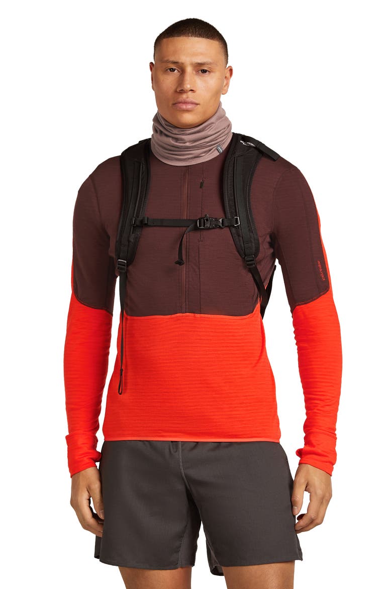 Oasis Flexi Chute Neck Gaiter, Alternate, color, SUMMIT